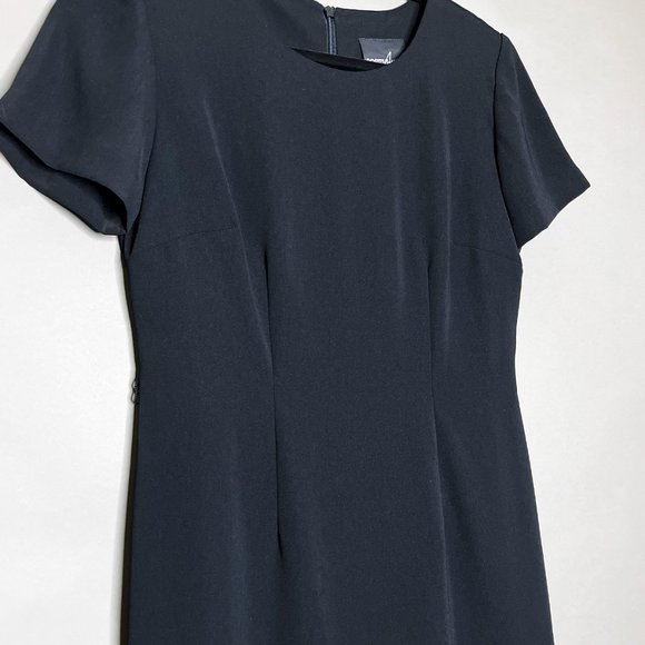 Positive Attitude Little Black Dress Petite Size 4 Made In USA - Picture 4 of 11